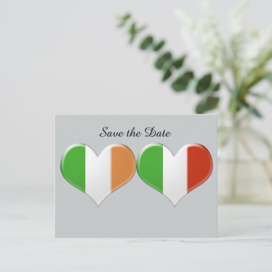 Activiteiten in de omgeving van Irish Italian Hear Aankondigingskaart (Staand voorkant)