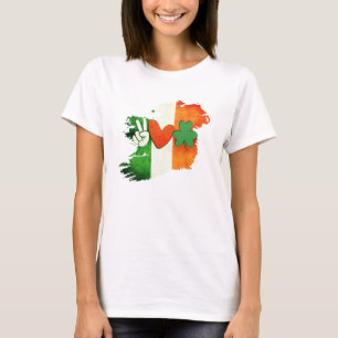Activiteiten in de omgeving van Irish Peace Love T T-shirt