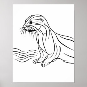 Activiteiten in de omgeving van Irish River Otter  Poster