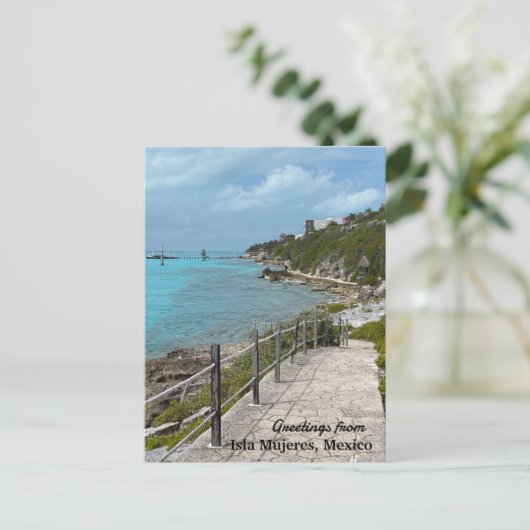 Activiteiten in de omgeving van Isla Mujeres Brief Briefkaart (Staand voorkant)