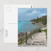 Activiteiten in de omgeving van Isla Mujeres Brief Briefkaart (Voorkant / Achterkant)