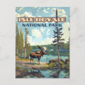 Activiteiten in de omgeving van Isle Royale Nation Briefkaart (Voorkant)