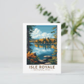 Activiteiten in de omgeving van Isle Royale Nation Briefkaart (Staand voorkant)