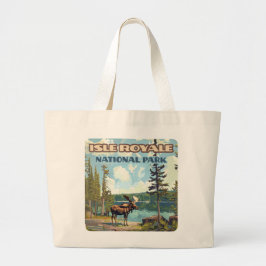 Activiteiten in de omgeving van Isle Royale Nation Grote Tote Bag