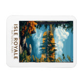 Activiteiten in de omgeving van Isle Royale Nation Magneet (Horizontaal)