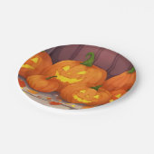 Activiteiten in de omgeving van Jack-O-Lantern Pum Papieren Bordje (Gekanteld)