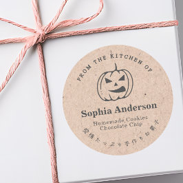 Activiteiten in de omgeving van Jack O Lantern Rus Ronde Sticker