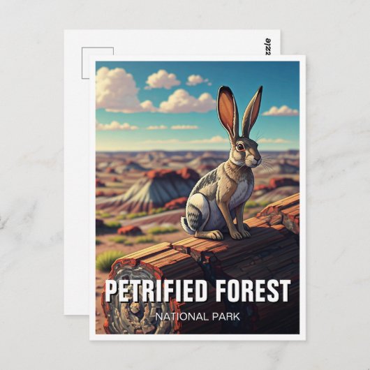 Activiteiten in de omgeving van Jackrabbit Petrifi Briefkaart (Voorkant / Achterkant)