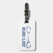 Activiteiten in de omgeving van Jack's Canyon Ariz Bagagelabel (Voorkant verticaal)