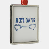 Activiteiten in de omgeving van Jack's Canyon Ariz Metalen Ornament (Rechts)
