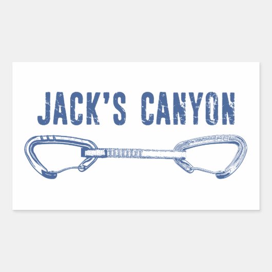 Activiteiten in de omgeving van Jack's Canyon Ariz Rechthoekige Sticker (Voorkant)
