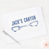 Activiteiten in de omgeving van Jack's Canyon Ariz Rechthoekige Sticker (Envelop)