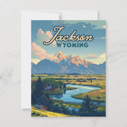 Activiteiten in de omgeving van Jackson Hole Wyomi (Voorkant)