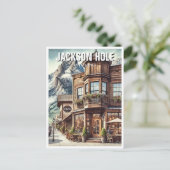 Activiteiten in de omgeving van Jackson Hole Wyomi Briefkaart (Staand voorkant)