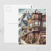 Activiteiten in de omgeving van Jackson Hole Wyomi Briefkaart (Voorkant / Achterkant)