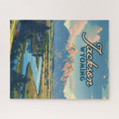 Activiteiten in de omgeving van Jackson Hole Wyomi Legpuzzel (Horizontaal)