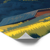 Activiteiten in de omgeving van Jackson Hole Wyomi Poster (Hoek)