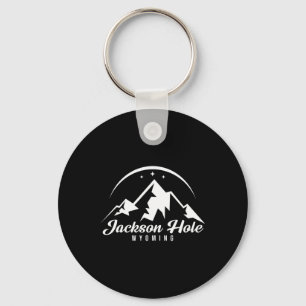 Activiteiten in de omgeving van Jackson Hole Wyomi Sleutelhanger