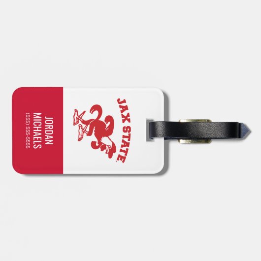 Activiteiten in de omgeving van Jacksonville State Bagagelabel (Achterkant horizontaal)