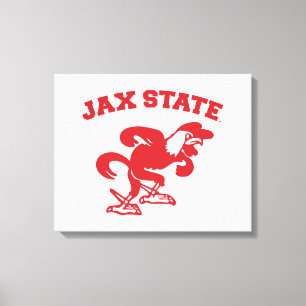 Activiteiten in de omgeving van Jacksonville State Canvas Afdruk