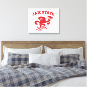 Activiteiten in de omgeving van Jacksonville State Canvas Afdruk (Insitu (Slaapkamer))
