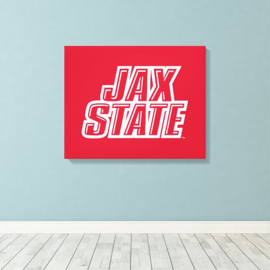 Activiteiten in de omgeving van Jacksonville State Canvas Afdruk (Insitu (Houten vloer))
