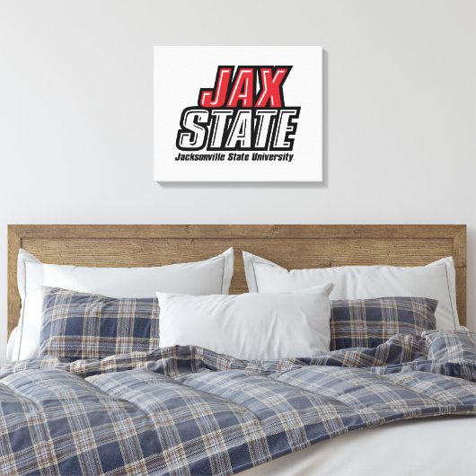 Activiteiten in de omgeving van Jacksonville State Canvas Afdruk (Insitu (Slaapkamer))