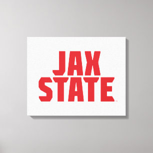 Activiteiten in de omgeving van Jacksonville State Canvas Afdruk
