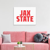 Activiteiten in de omgeving van Jacksonville State Canvas Afdruk (Insitu (Woonkamer))