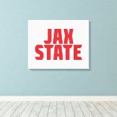 Activiteiten in de omgeving van Jacksonville State Canvas Afdruk (Insitu (Houten vloer))