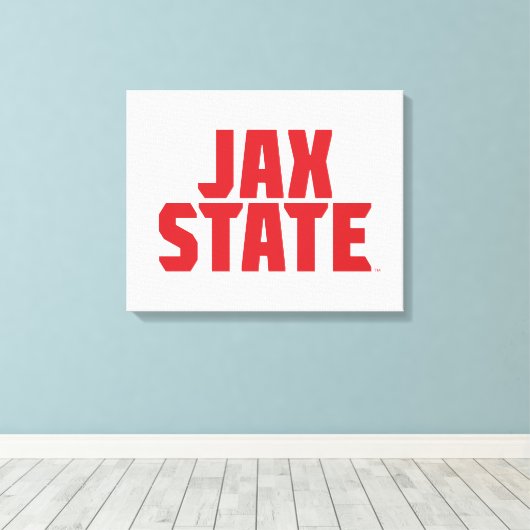 Activiteiten in de omgeving van Jacksonville State Canvas Afdruk (Insitu (Houten vloer))
