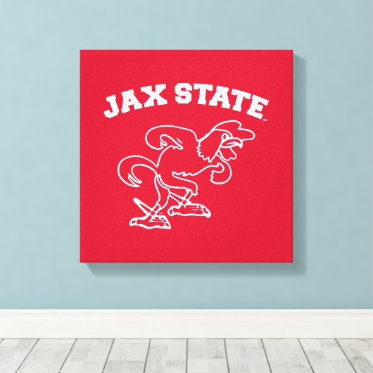 Activiteiten in de omgeving van Jacksonville State Canvas Afdruk (Insitu (Houten vloer))