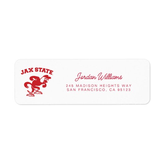Activiteiten in de omgeving van Jacksonville State Etiket (Voorkant)