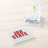 Activiteiten in de omgeving van Jacksonville State Glazen Onderzetter (Schuin)