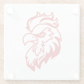 Activiteiten in de omgeving van Jacksonville State Glazen Onderzetter (Achterkant)