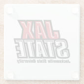 Activiteiten in de omgeving van Jacksonville State Glazen Onderzetter (Achterkant)