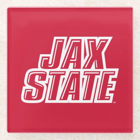 Activiteiten in de omgeving van Jacksonville State Glazen Onderzetter (Voorkant)