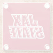 Activiteiten in de omgeving van Jacksonville State Glazen Onderzetter (Achterkant)