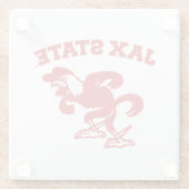 Activiteiten in de omgeving van Jacksonville State Glazen Onderzetter (Achterkant)