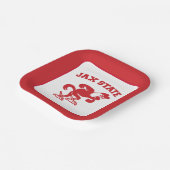 Activiteiten in de omgeving van Jacksonville State Papieren Bordje (Gebogen)