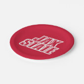 Activiteiten in de omgeving van Jacksonville State Papieren Bordje (Gekanteld)