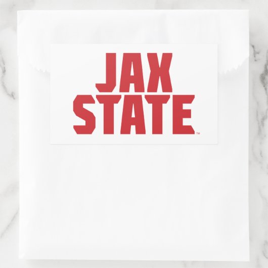 Activiteiten in de omgeving van Jacksonville State Rechthoekige Sticker (Tas)