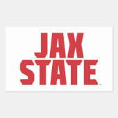 Activiteiten in de omgeving van Jacksonville State Rechthoekige Sticker (Voorkant)