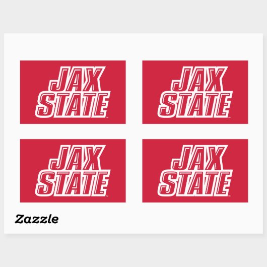 Activiteiten in de omgeving van Jacksonville State Rechthoekige Sticker (Vel)