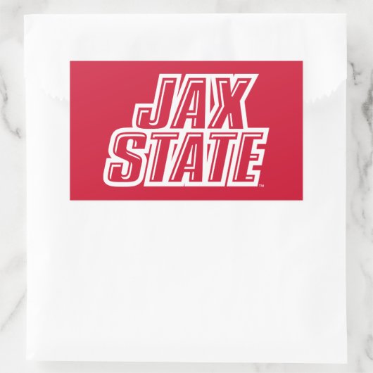 Activiteiten in de omgeving van Jacksonville State Rechthoekige Sticker (Tas)