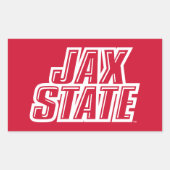 Activiteiten in de omgeving van Jacksonville State Rechthoekige Sticker (Voorkant)