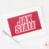 Activiteiten in de omgeving van Jacksonville State Rechthoekige Sticker (Envelop)