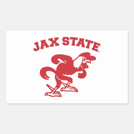 Activiteiten in de omgeving van Jacksonville State Rechthoekige Sticker (Voorkant)