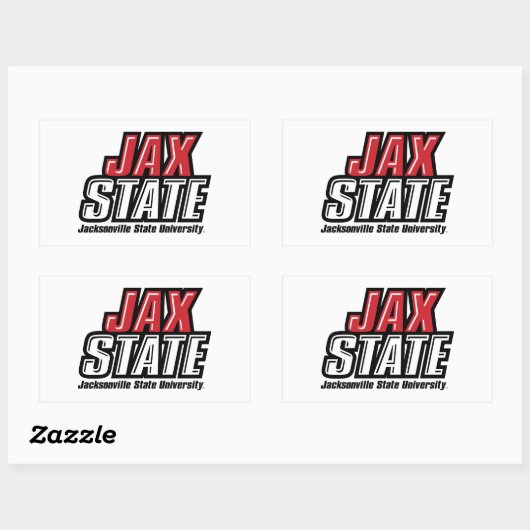 Activiteiten in de omgeving van Jacksonville State Rechthoekige Sticker (Vel)