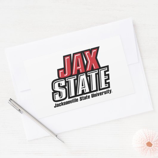 Activiteiten in de omgeving van Jacksonville State Rechthoekige Sticker (Envelop)